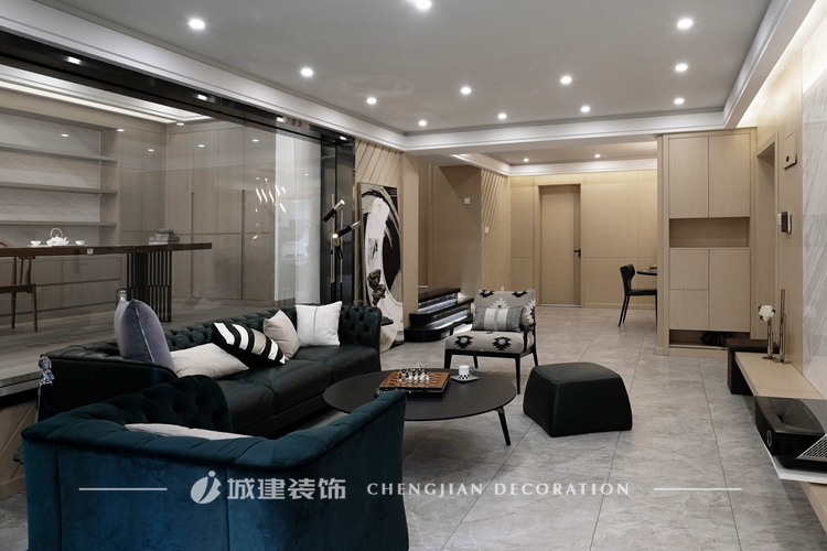 杭州舊房裝修 ▏酷尚改造家，讓愛(ài)繼續(xù)，讓幸福蔓延~190㎡現(xiàn)代輕奢